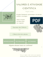 Lacey - Valores e Atividade Científica