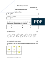Maths Olympiad Class 1 PDF