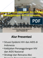 H-1 Situasi Epidemi HIV Dan AIDS Di Indonesia & TNI Mabes