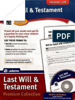 Last Will & Testament Forms