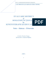 Evaluare Motrica I Somatofuncionalapdf PDF