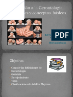 Clase n1 Conceptos Basicos de Gerontologia PDF 334364