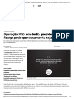 Operação PHD - Ufrgs