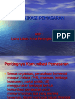 KOMUNIKASI PEMASARAN