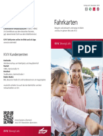 KVV Flyer Fahrkarten 2019