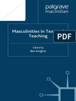 C.B. Knights-Masculinities in Text and Teaching (2008)
