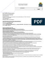 Cartão de Convocação Individual - Cci PDF