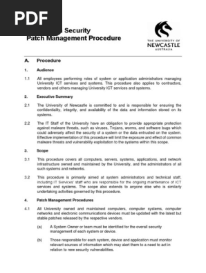 Information-Security-Patch-Management-Procedure