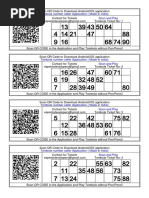 bingo housie ticket generator excel sheet