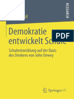 Demokratie Entwickelt Schule - Schulentwicklung Auf Der Basis Des Denkens Von John Dewey