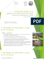 Paisajismo y Ecología Del Paisaje en La Arborización TR PDF