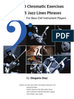 240 Chromatic Exercises +1165 Jazz Lines for Bass Players