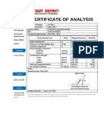 Quality Certificate PCC June 2017
