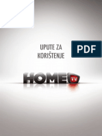 Upute Za Koristenje Hometv 83422