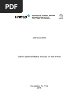 Critérios de Divisibilidade e Aplicação em Sala de Aula