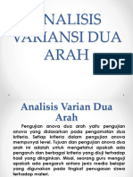 ANALISIS VARIANSI DUA ARAH (Kelompok 4)