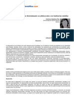 A Depresion Un Factor Determinante en Adolescentes Con Tendencias Suicidas