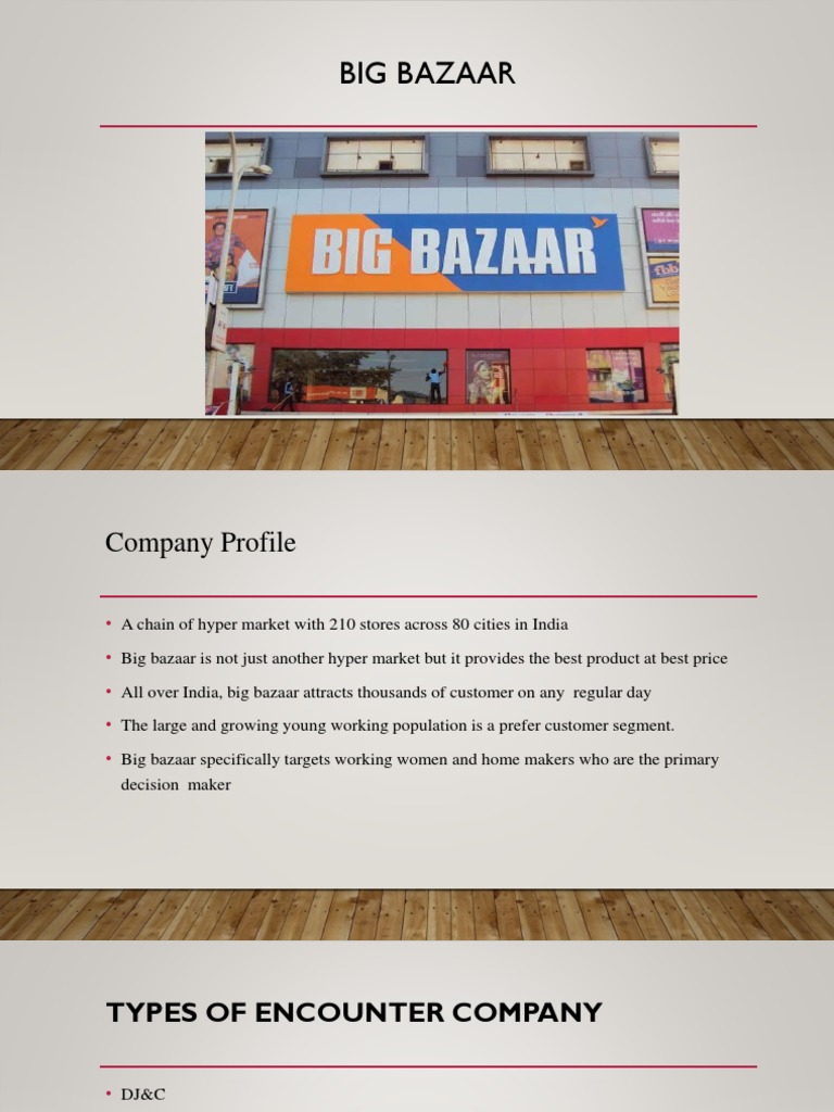 Big Bazaar | PDF | Retail | Brand