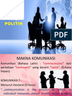 Konsep Dasar Komunikasi Politik