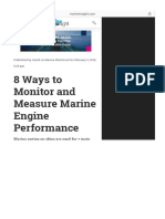 8 Ways To Monitor and Measure Marine Engine Performance