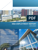 MBAEmploymentReport 2019 2020 0
