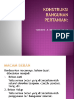 KONSTRUKSI BANGUNAN PERTANIAN Pertemuan VI 25 Oktober 2016