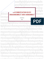 DOCUMENTATION IN PC DISASSEMBLY AND ASSEMBLY II