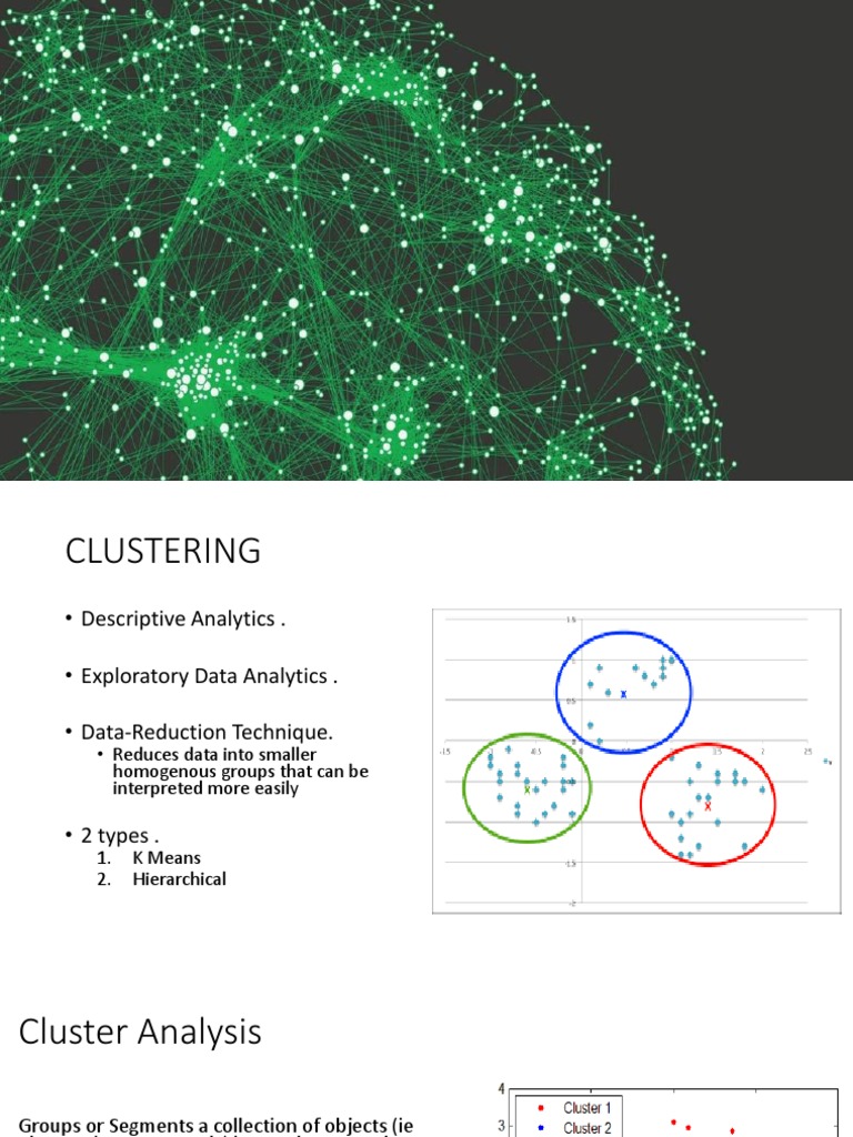 Lecture 14 Clustering | PDF | Cluster Analysis | Image Segmentation
