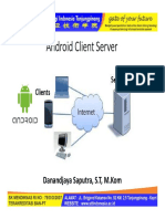 Android Client Server Database