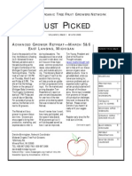 Winter 2008-2009 Just Piced Newsletter, Midwest Organic and Sustainable Education Service