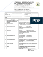 Form Kriteria Masuk DAN KELUAR PICU