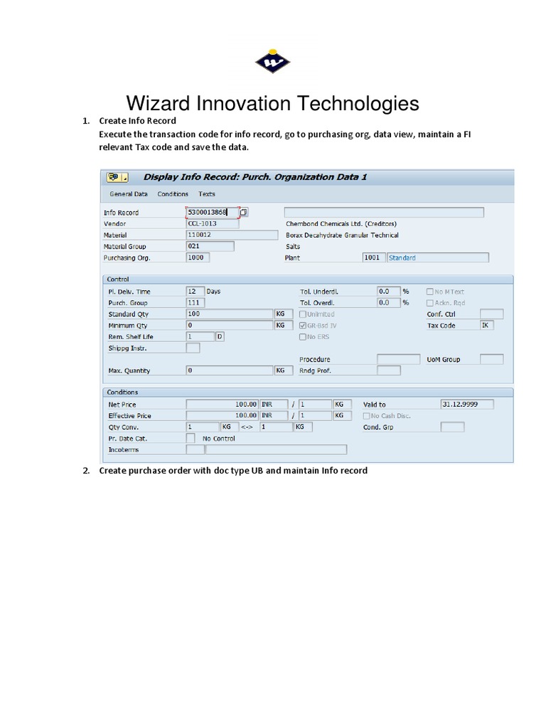 Inbound Invoice Creation for STO in SAP | PDF | Business | Law