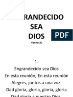 Engrandecido Sea Dios