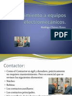 Mantenimiento A Equipos Electromecánicos