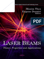 Laser Beams Theory Properties and Applications PDF