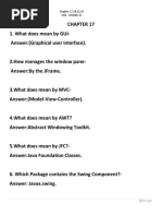 Advance Java MCQ