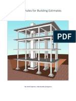 Thumb Rules For Building Estimates PDF