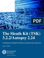 508 - Test Report - The Sleuth Kit 3 2 2 - Autopsy 2 24 Test Report - November 2015 - Final PDF