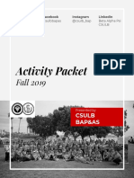 Fall 2019 Actvity Packet