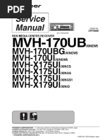 Pioneer Mvh-170ub 170ubg 170ui X175ui X179ui crt5568 Car Media Center PDF