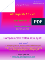 Al Baqarah 17 - 20