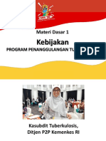 MD 1 - Kebijakan Program Penanggulangan TB