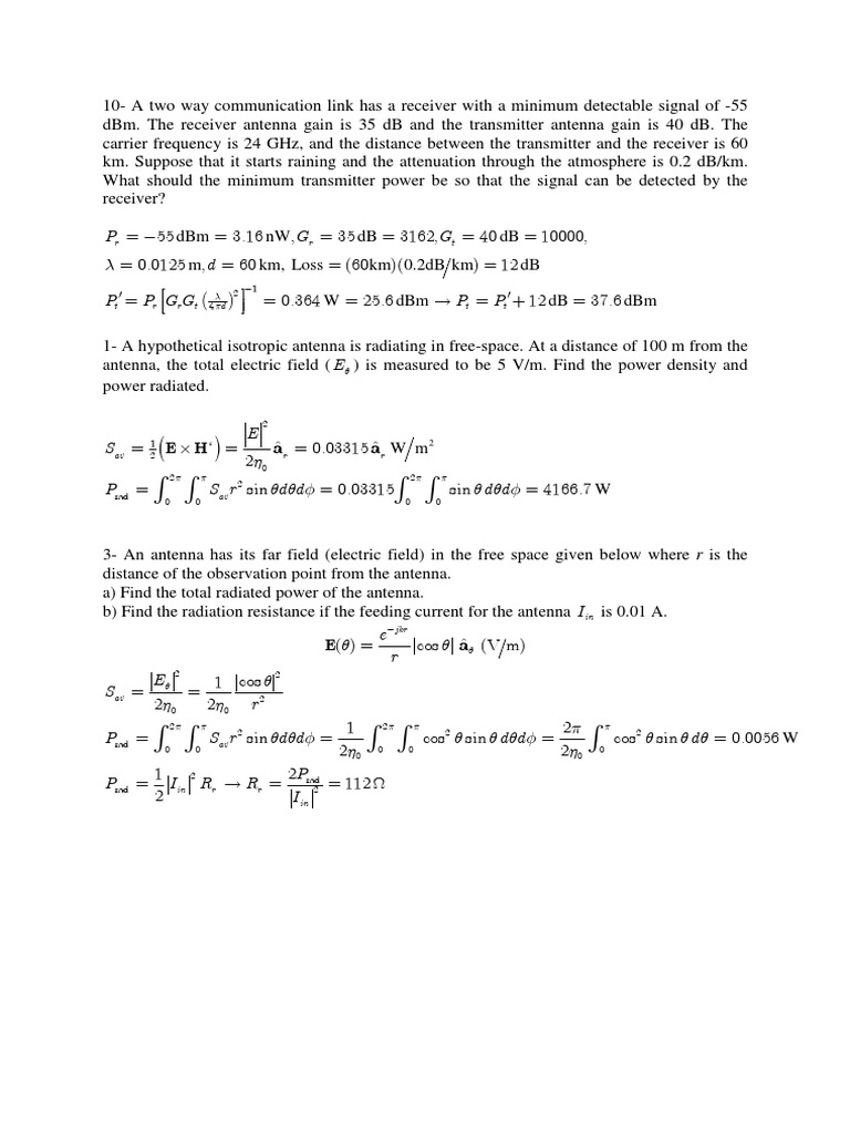 1 Basic1 Antenna Radio Quantity