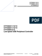 CY7C6341X Cypress-USB Peripheral Controller