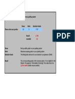 German Grade Calculation