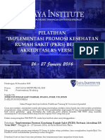 Tor Pelatihan PKRS - Januari 2016 PDF