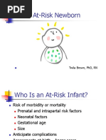 High Risk Newborn Conditions Present at Birth