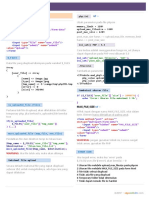 Cheat Sheet - PHP File Upload