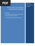 TOS 5 Unit 2a Design of Doubly Reinforced Beams