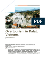  Overtourism Issue Analysis.